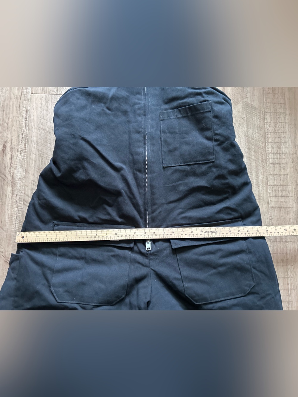 Big Bill XL tall Black Insulated Bib Overalls High-Vis reflective heavyweight - Picture 5 of 11
